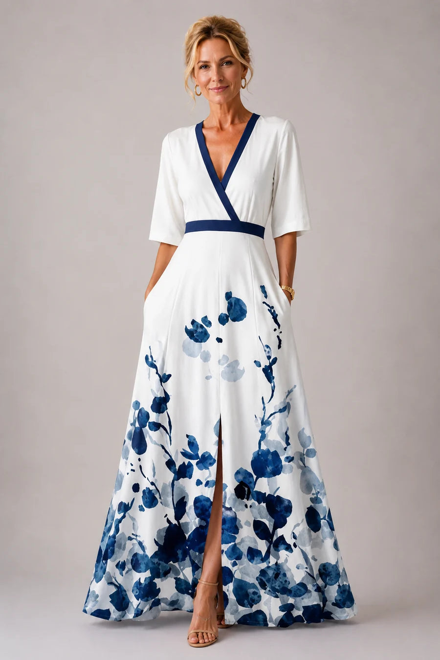 Ysa | Chic Dress with Floral Print