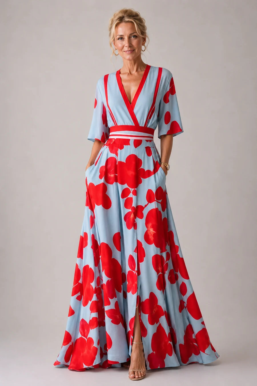 Ysa | Chic Dress with Floral Print