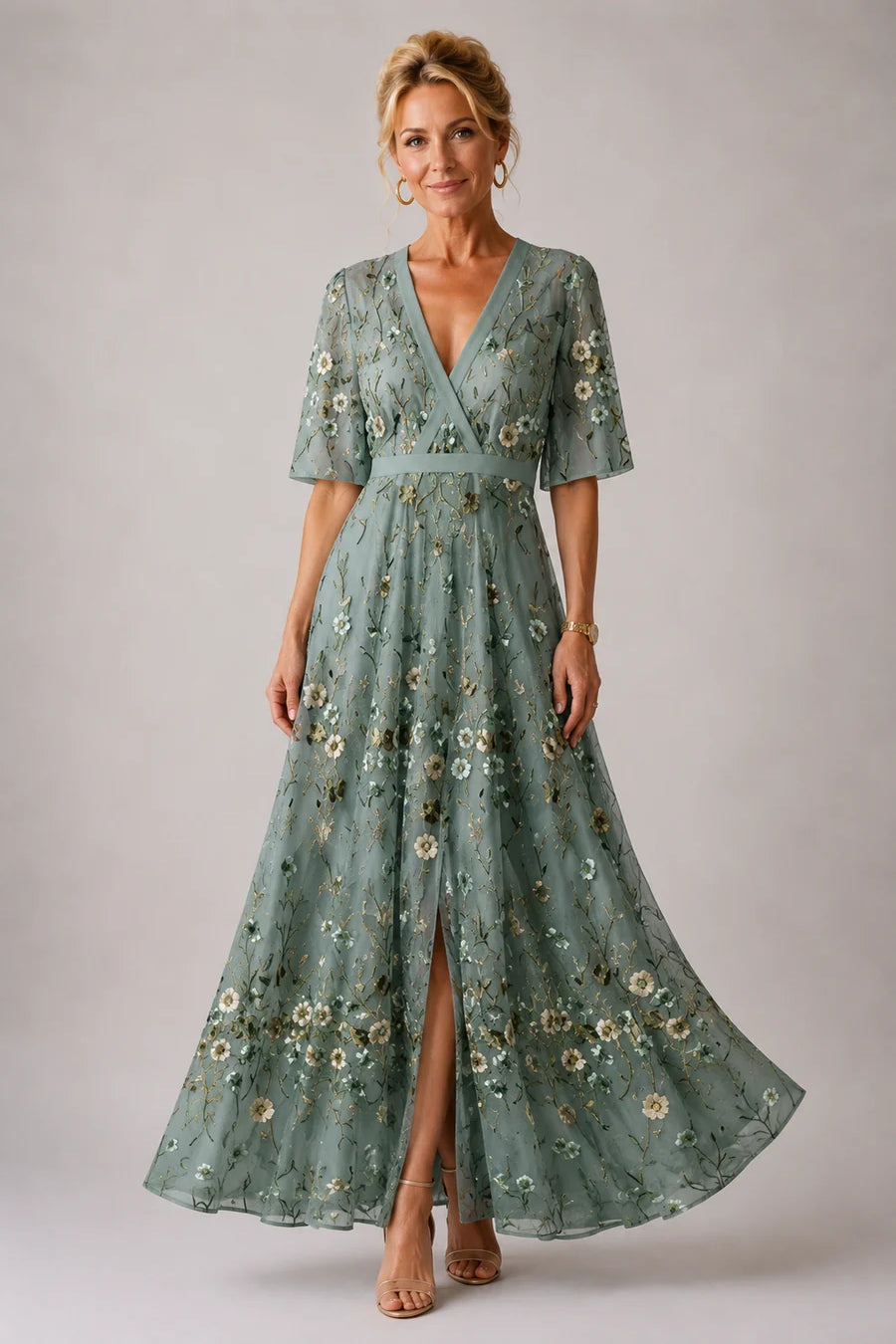 Ysa | Chic Dress with Floral Print